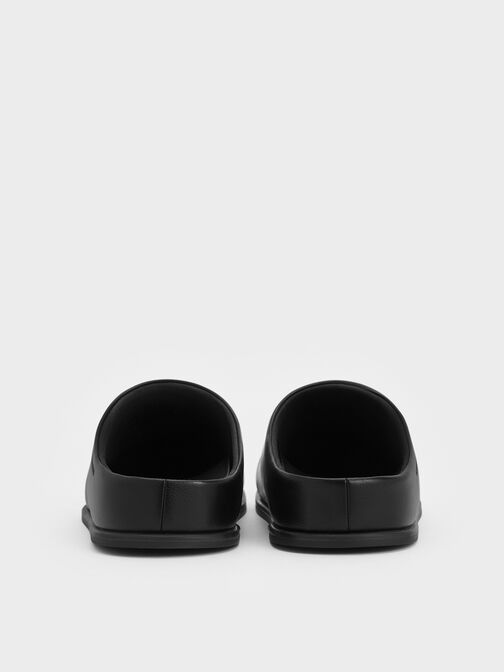 Flatform Mules, Black, hi-res