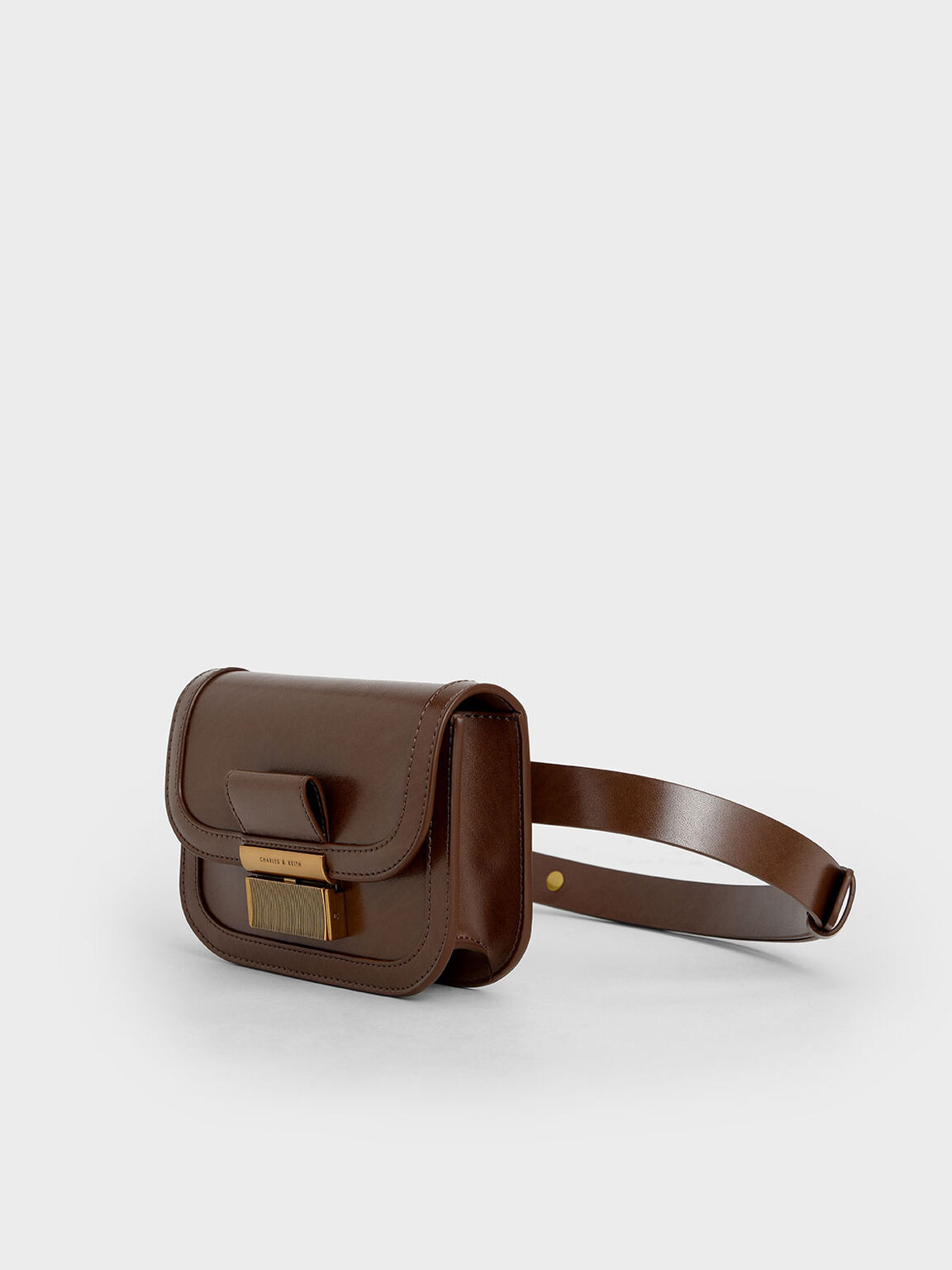 Charlot Belt Bag, Dark Brown, hi-res
