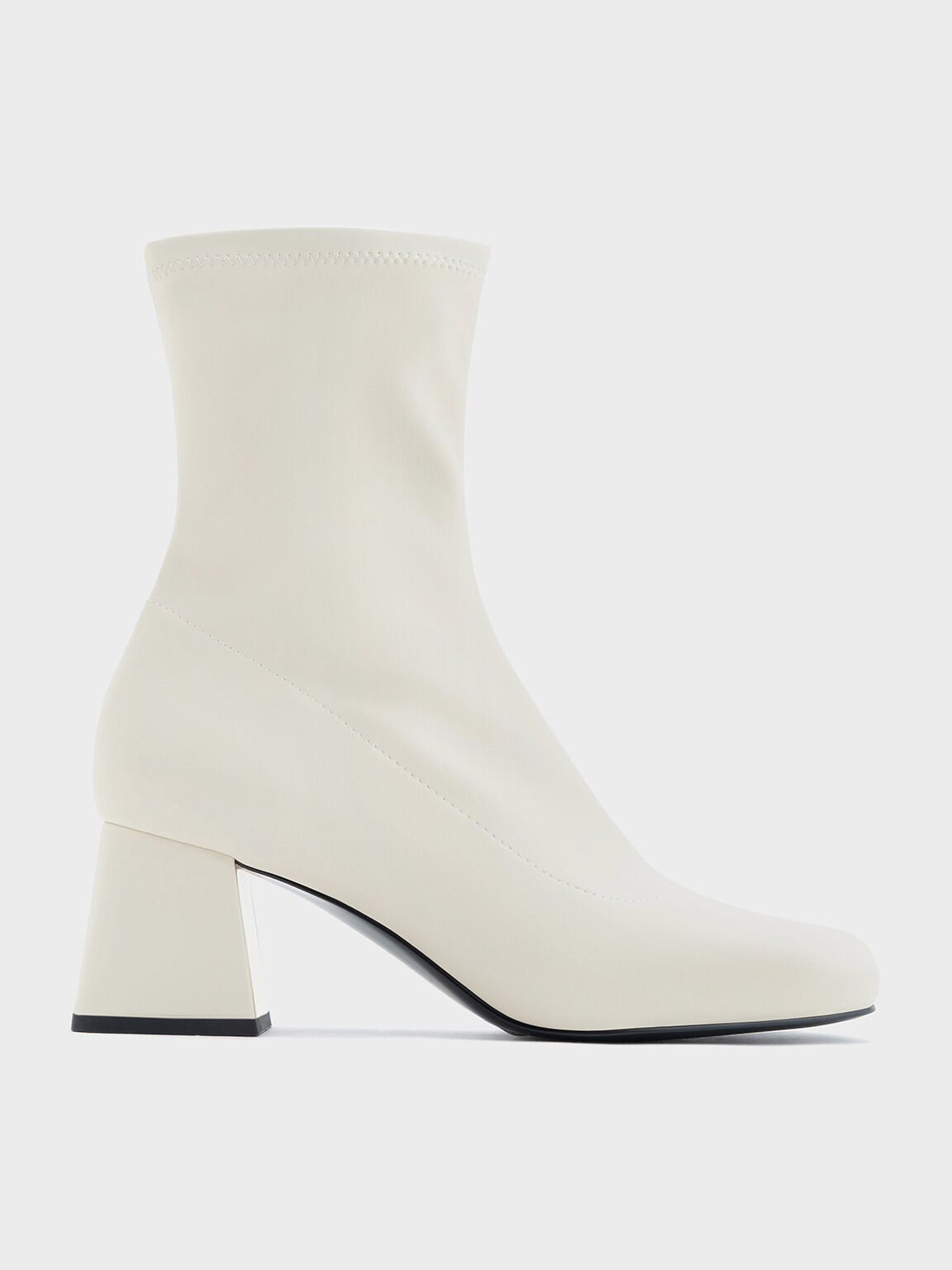 All white ankle boots online