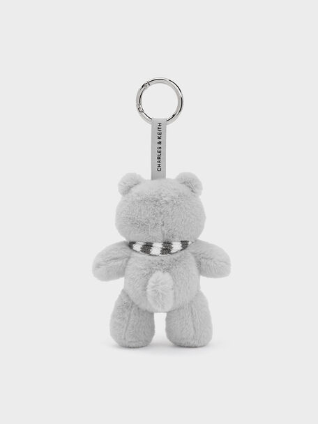 Dodie Bear Charm, Grey, hi-res