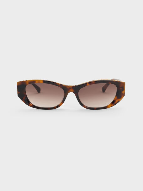 Gafas de sol de ojo de gato de Daenerys, Nacar, hi-res