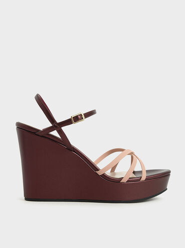 Strappy Wedges, Multi, hi-res