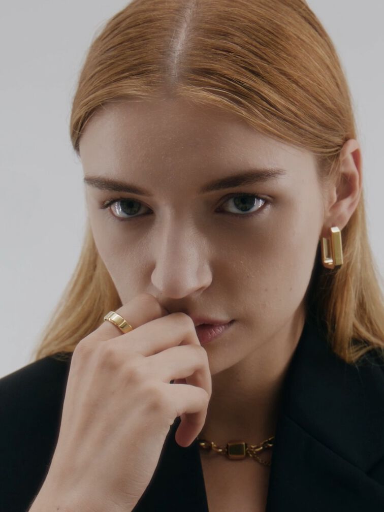 Keziah Ring, Gold, hi-res