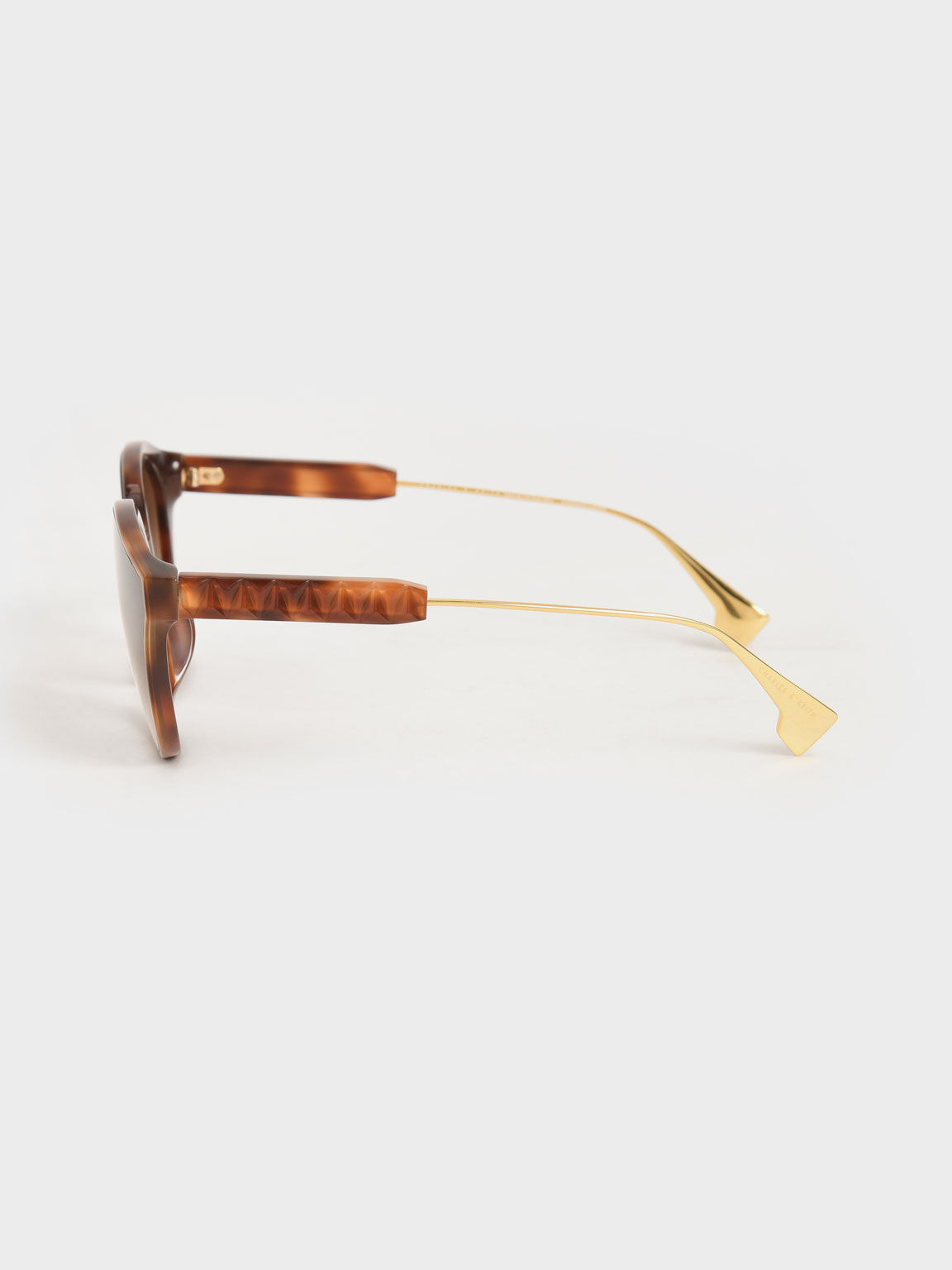 Acetate Cat-Eye Sunglasses, T. Shell, hi-res
