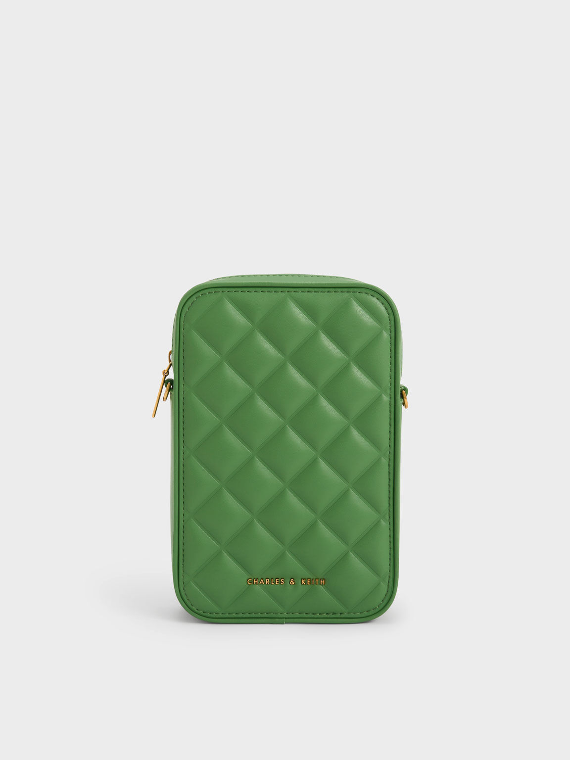 Bonnie Padded Phone Pouch, Green, hi-res