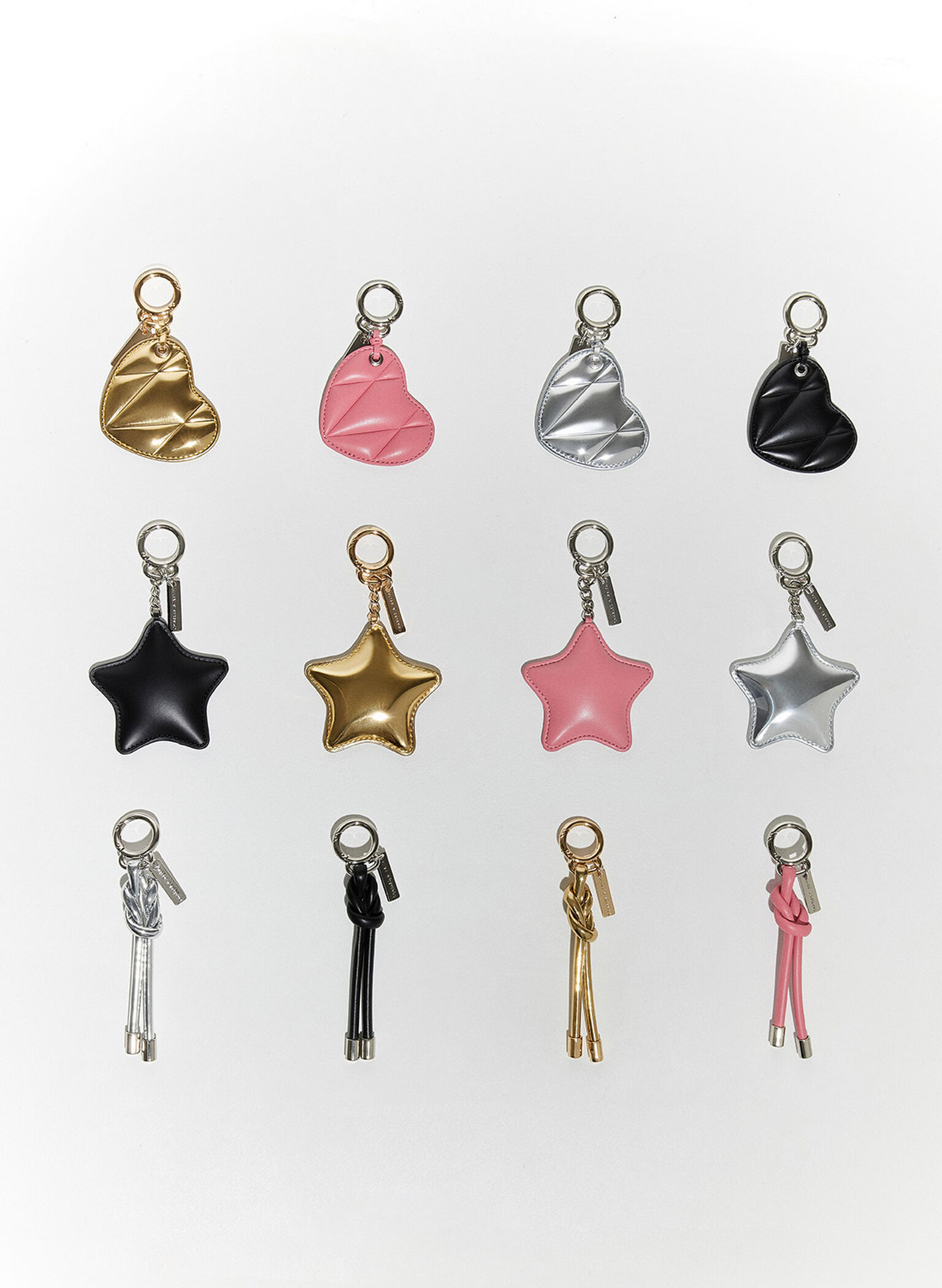 Star Mirror Charm, Pink, hi-res
