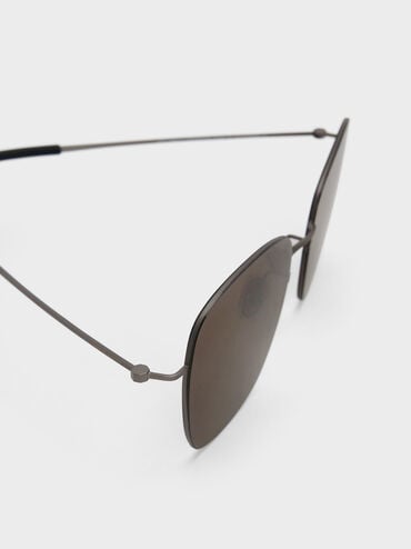 미란다 스퀘어 선글라스, 블랙, hi-res