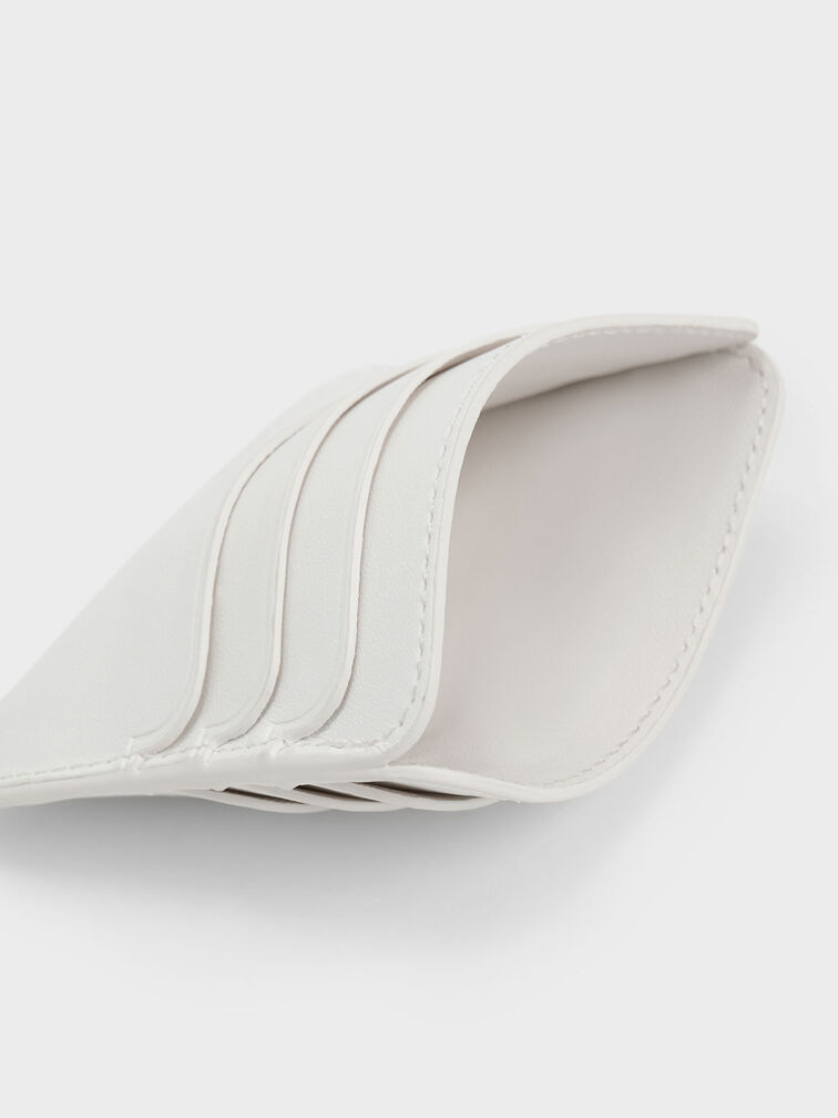 Multi-Slot Card Holder, White, hi-res