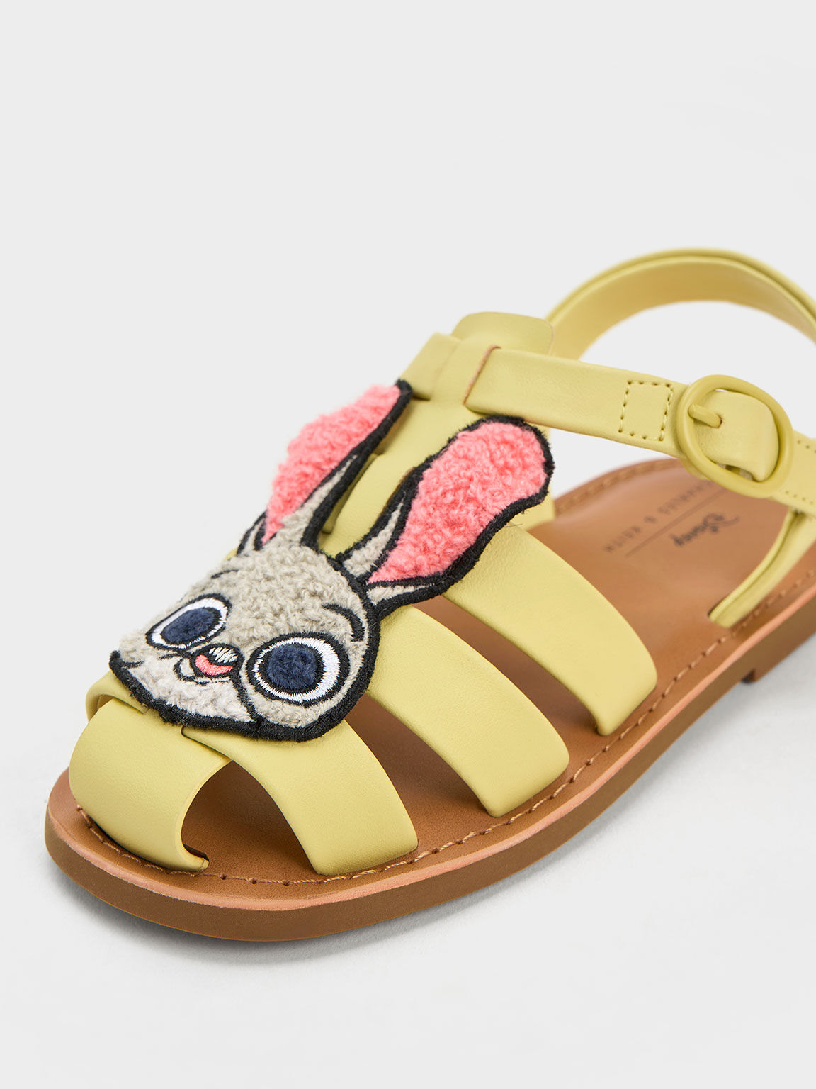 Girls' Judy Hopps Gladiator Sandals, Lime, hi-res