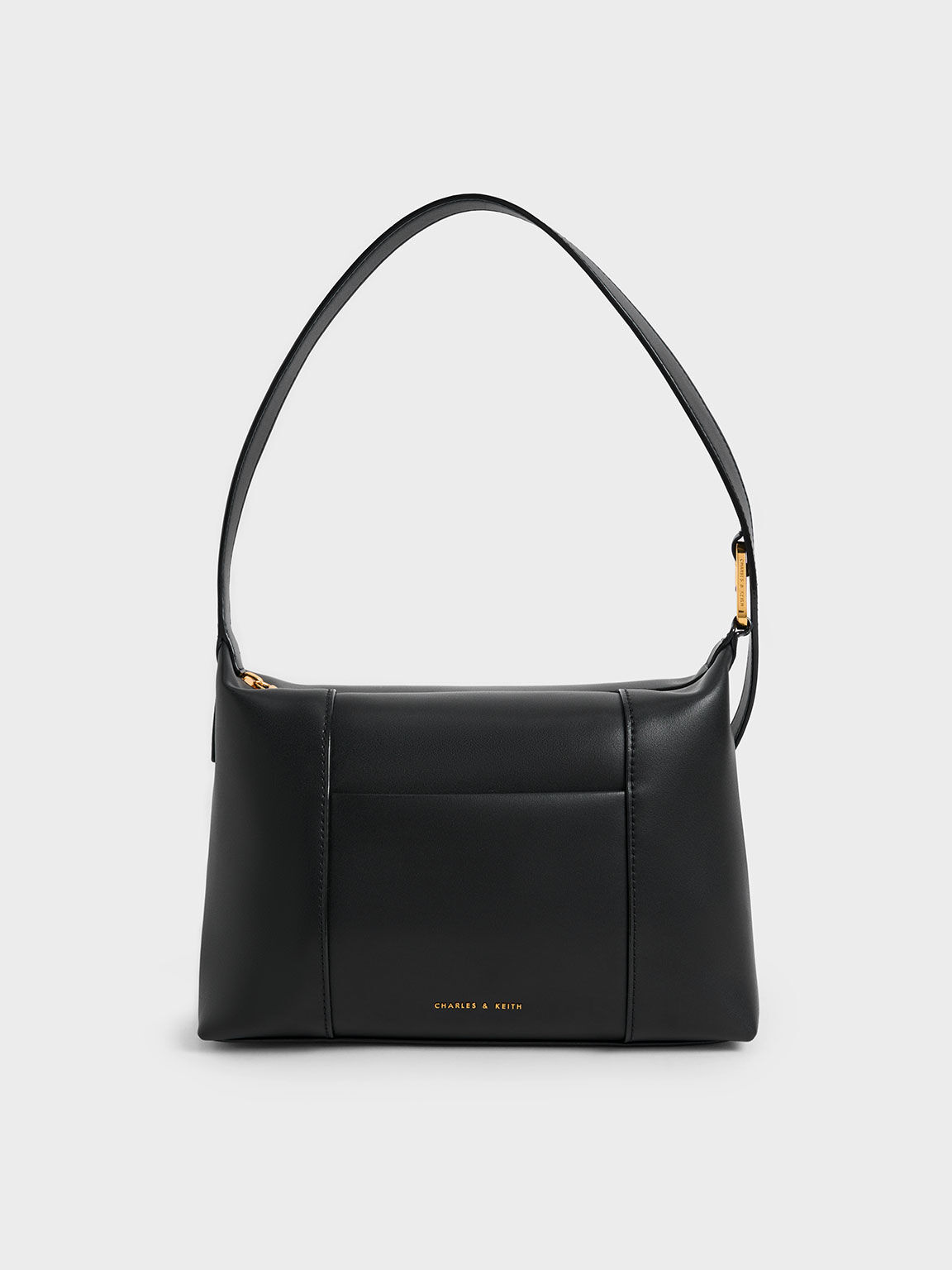 Lorain Shoulder Bag, Black, hi-res