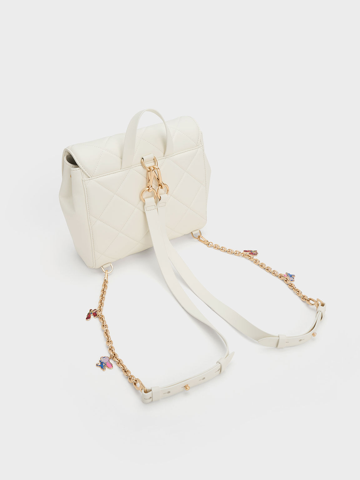 Judy Hopps Quilted Backpack, Cream, hi-res