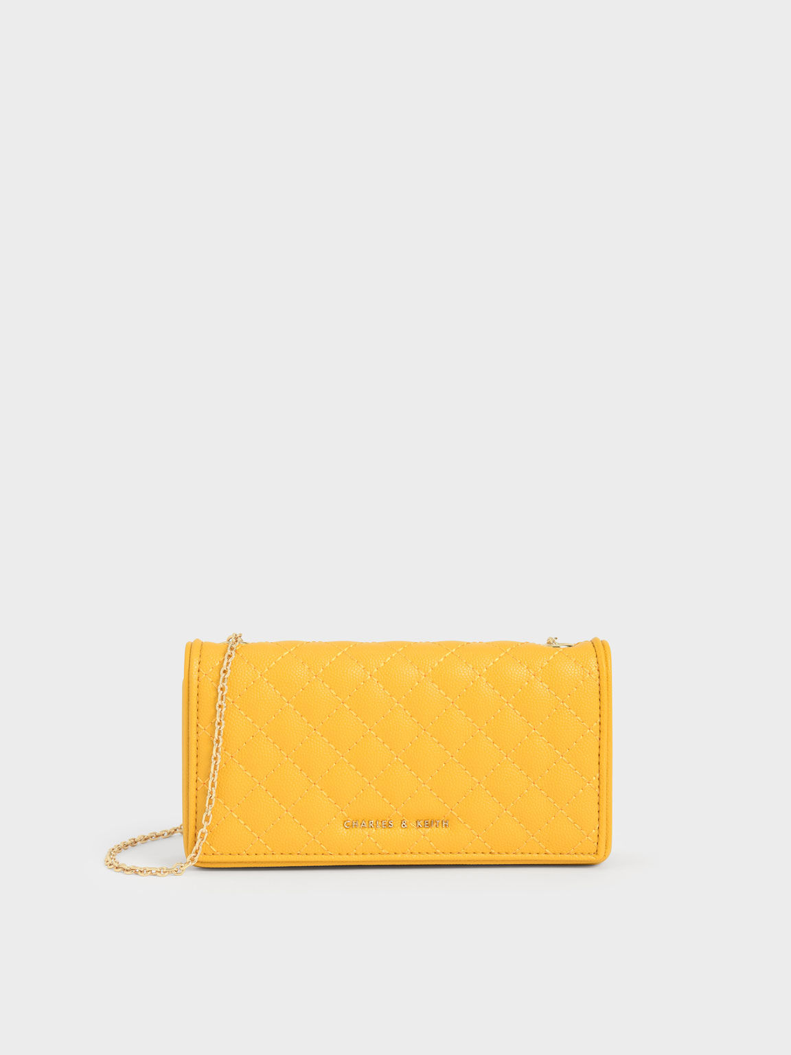 Quilted Pouch Yellow