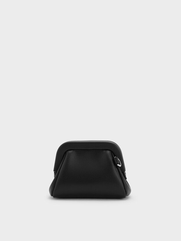 Bow Micro Bag Charm, Noir, hi-res