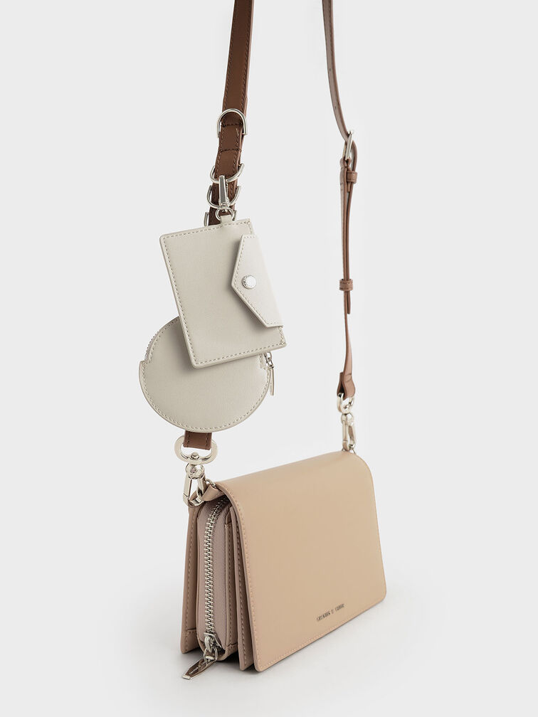 Multi-Pouch Bag, Beige, hi-res