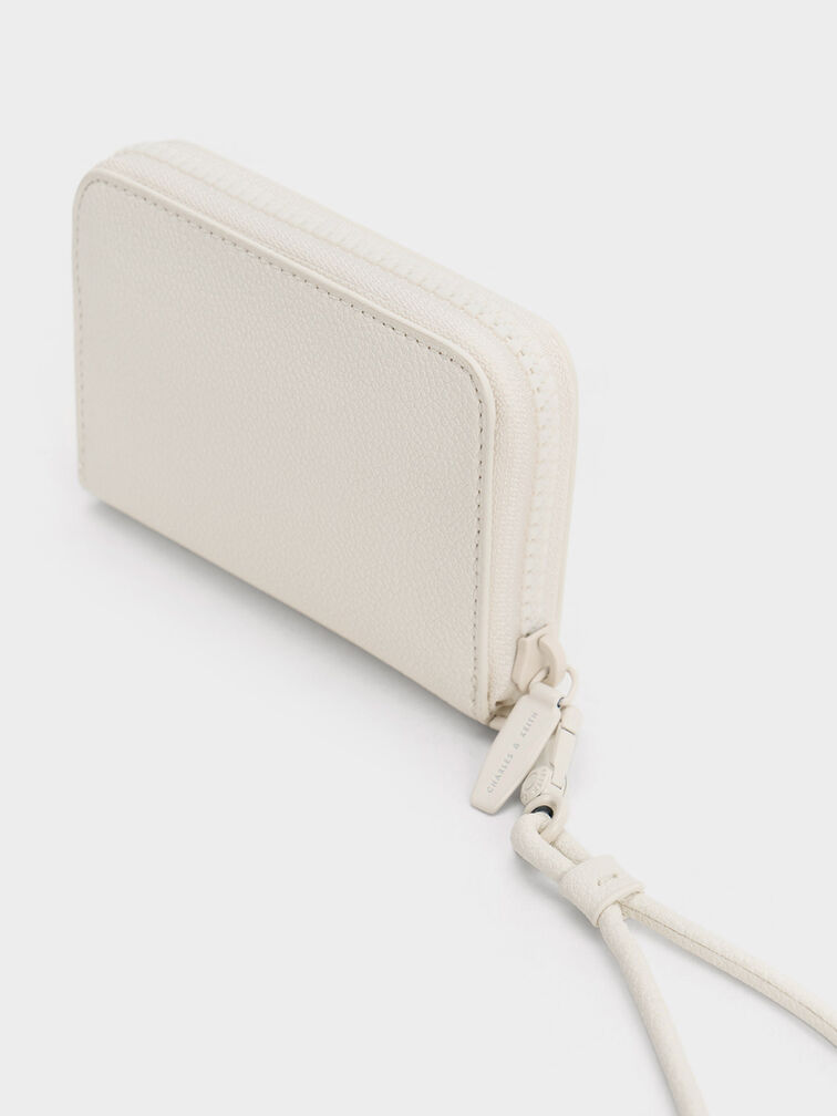 Errya Zip-Around Wallet, Cream, hi-res