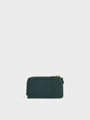 Multi-Slot Wristlet Card Holder, Dark Green, hi-res