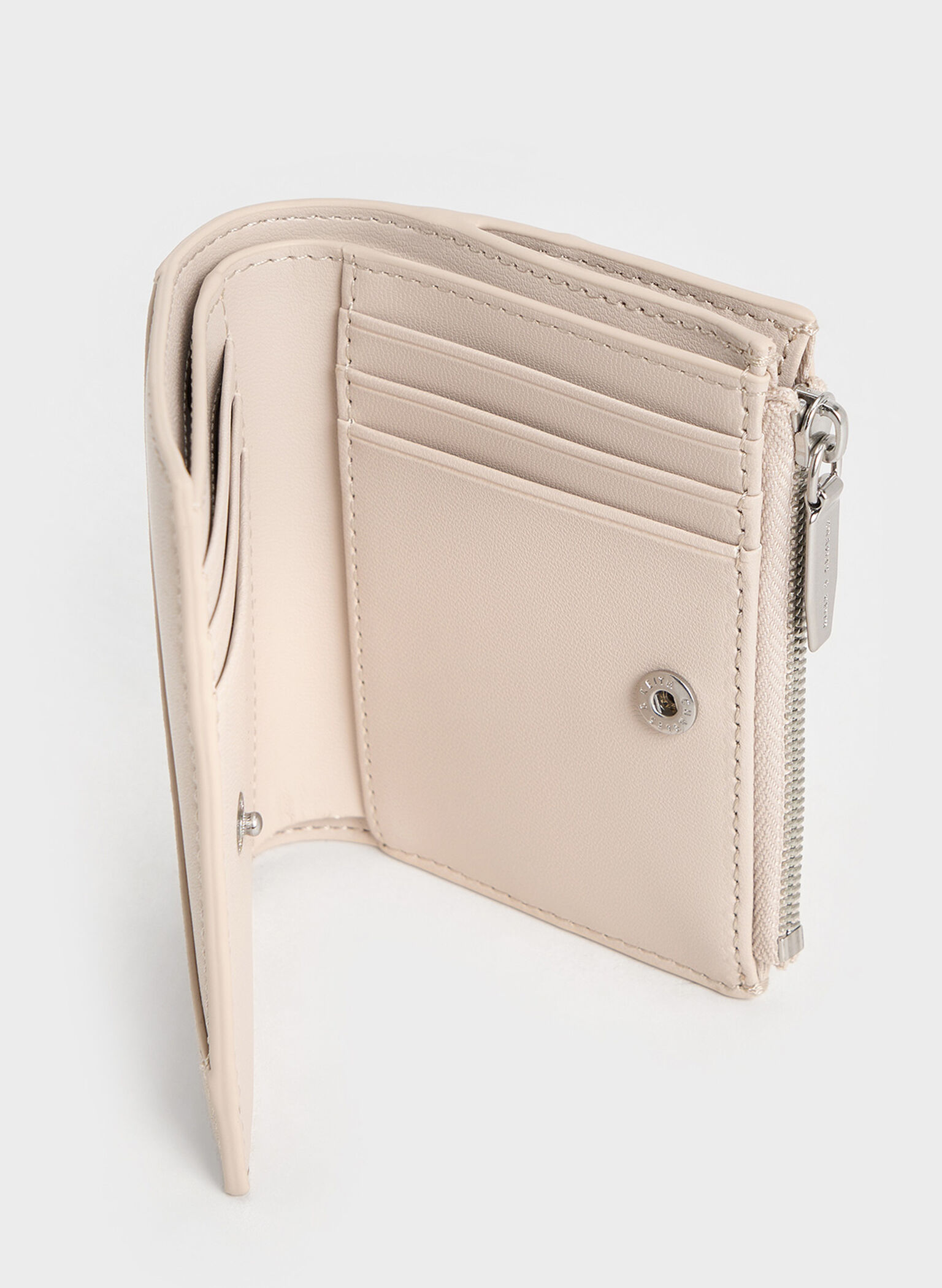 Trin Stitch-Trim Wallet, Oat, hi-res