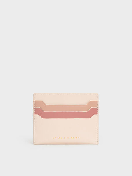Multicolour Card Holder, Light Pink, hi-res