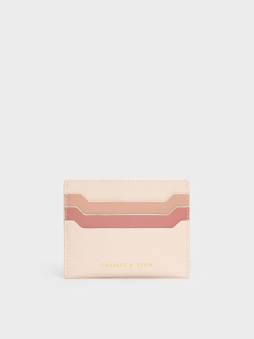 Multicolour Card Holder, Light Pink, hi-res