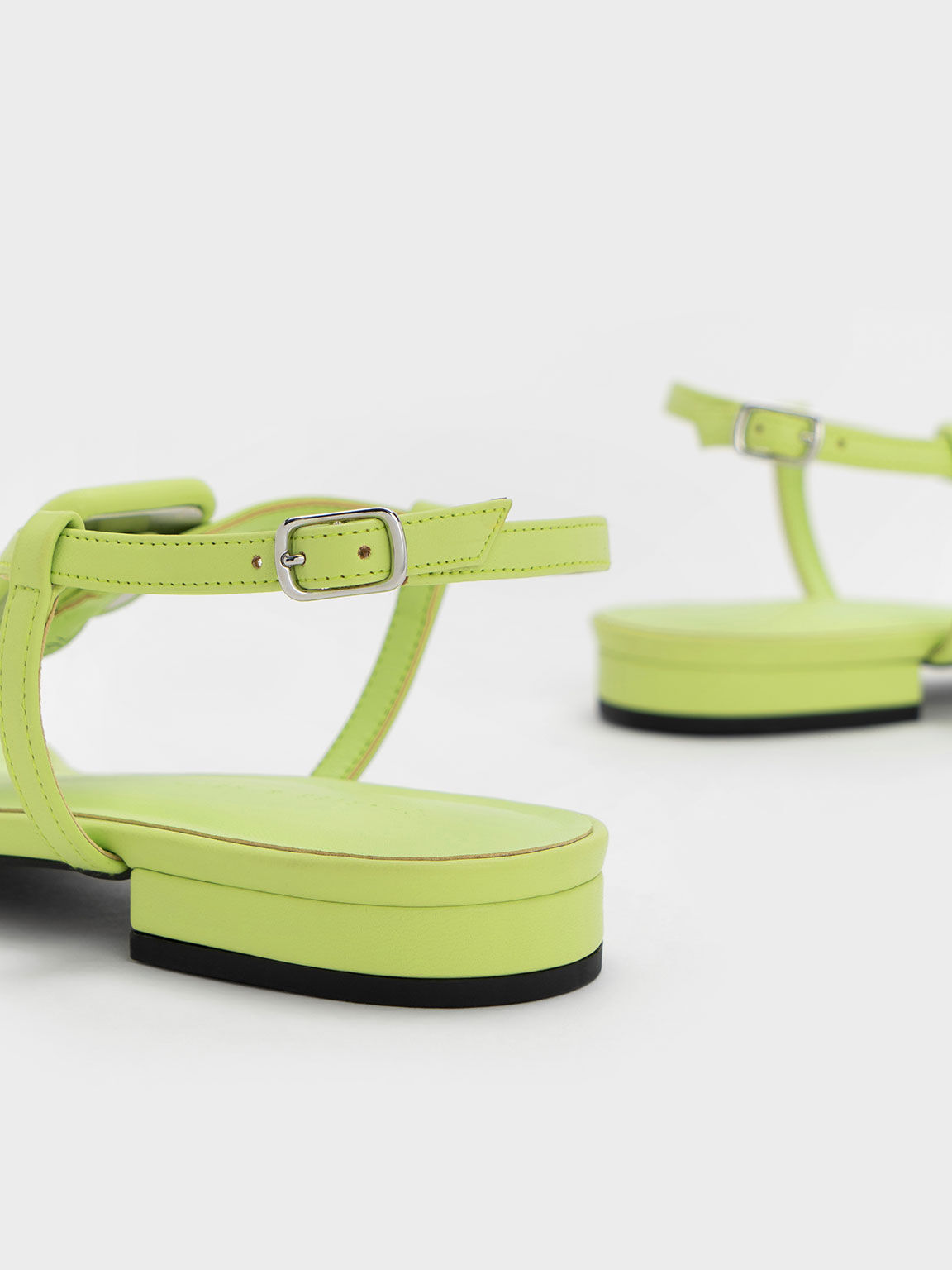Koa Thong Sandals, Lime, hi-res