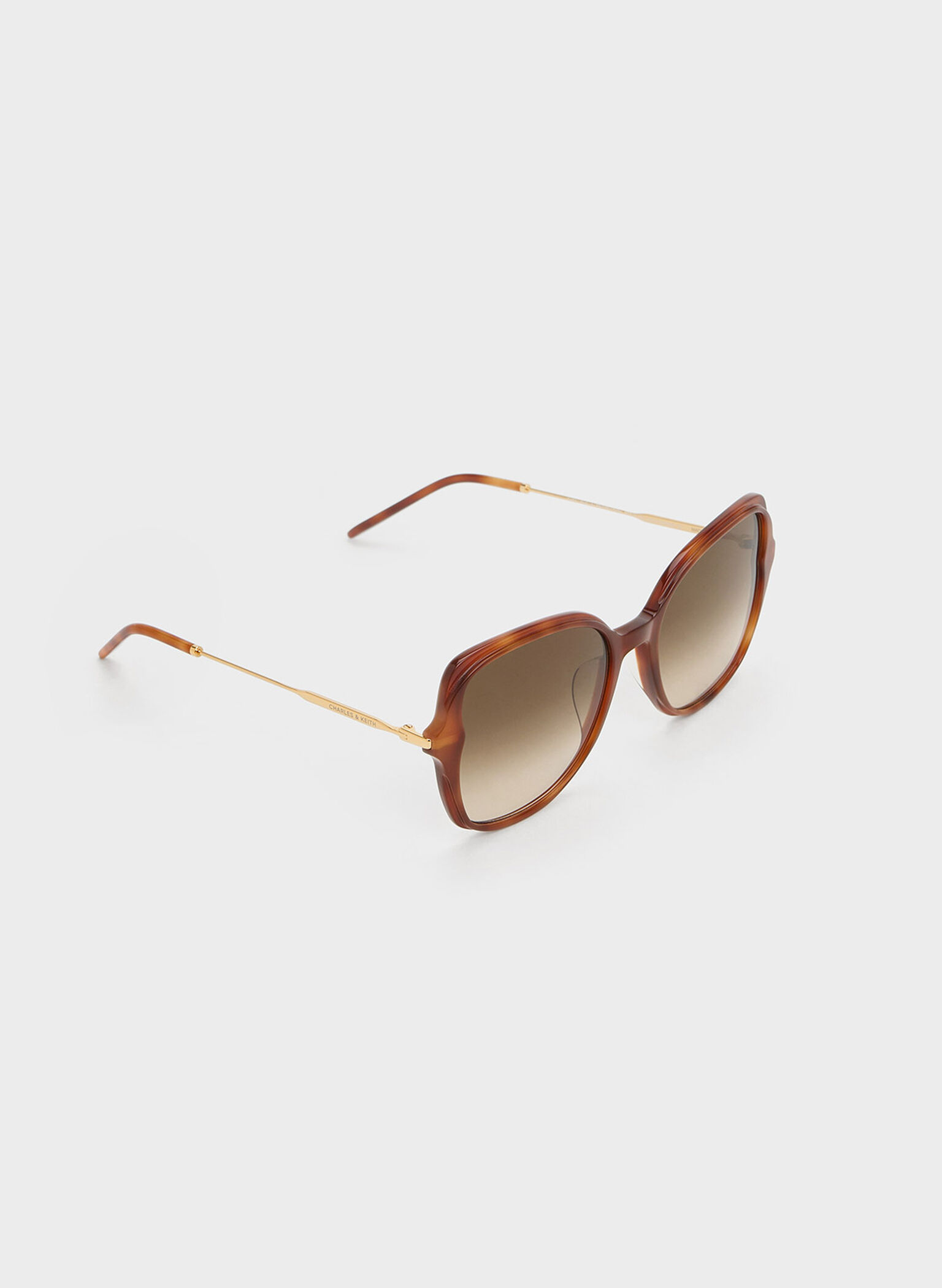 Oversized Tortoiseshell Recycled Acetate Butterfly Sunglasses, T. Shell, hi-res
