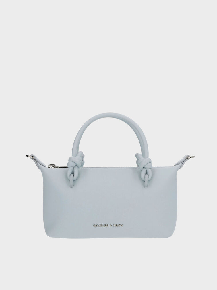 Sammie Knotted-Handle Tote Bag, Sea Salt Blue, hi-res