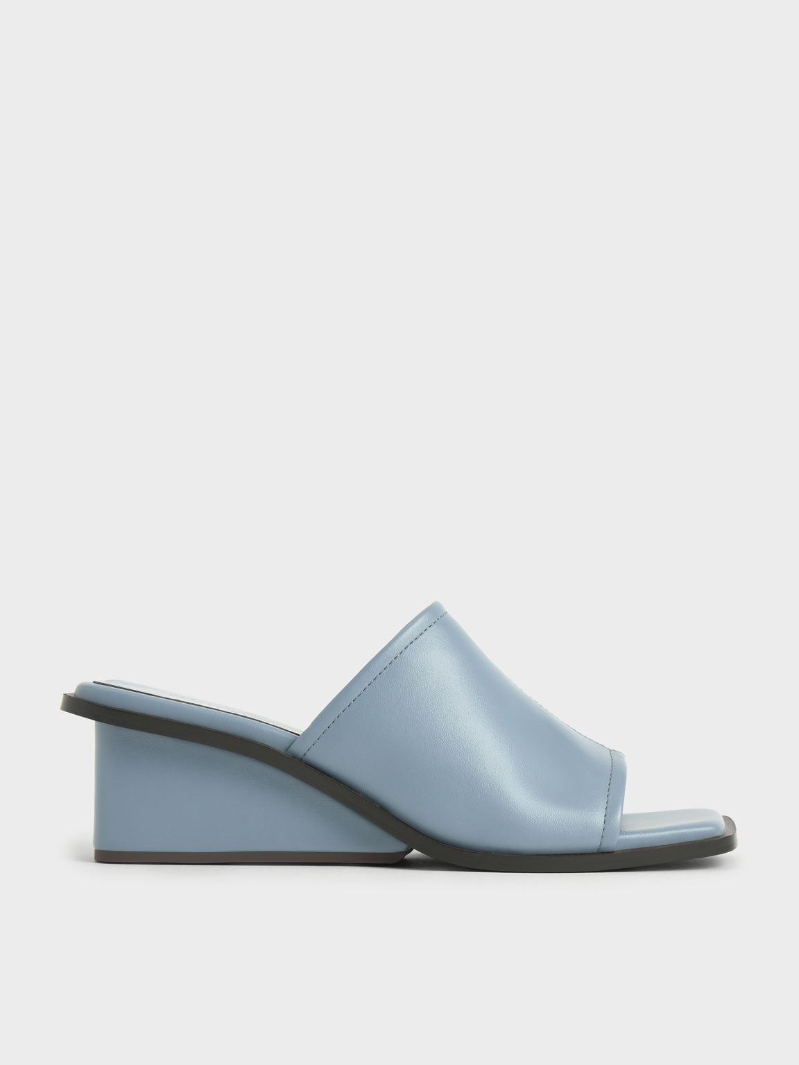acetate wedge mule