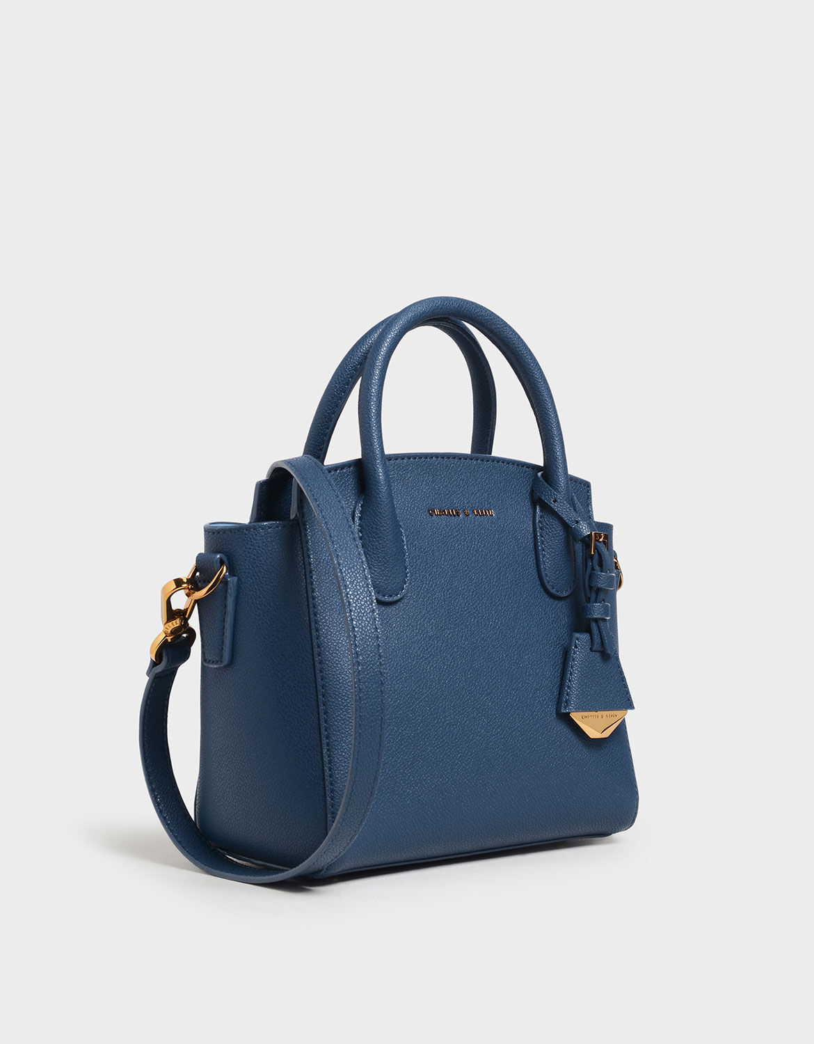 classic double top handle bag