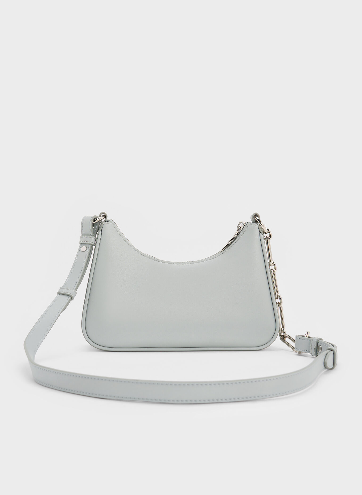 Lane Chain-Link Shoulder Bag, Sea Salt Blue, hi-res