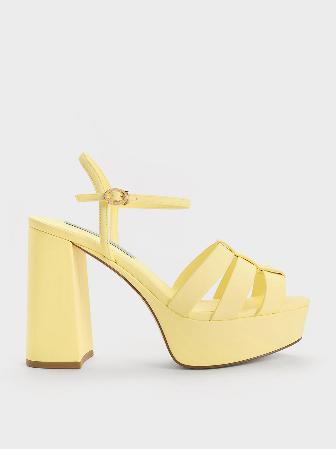 Yellow gladiator deals heels