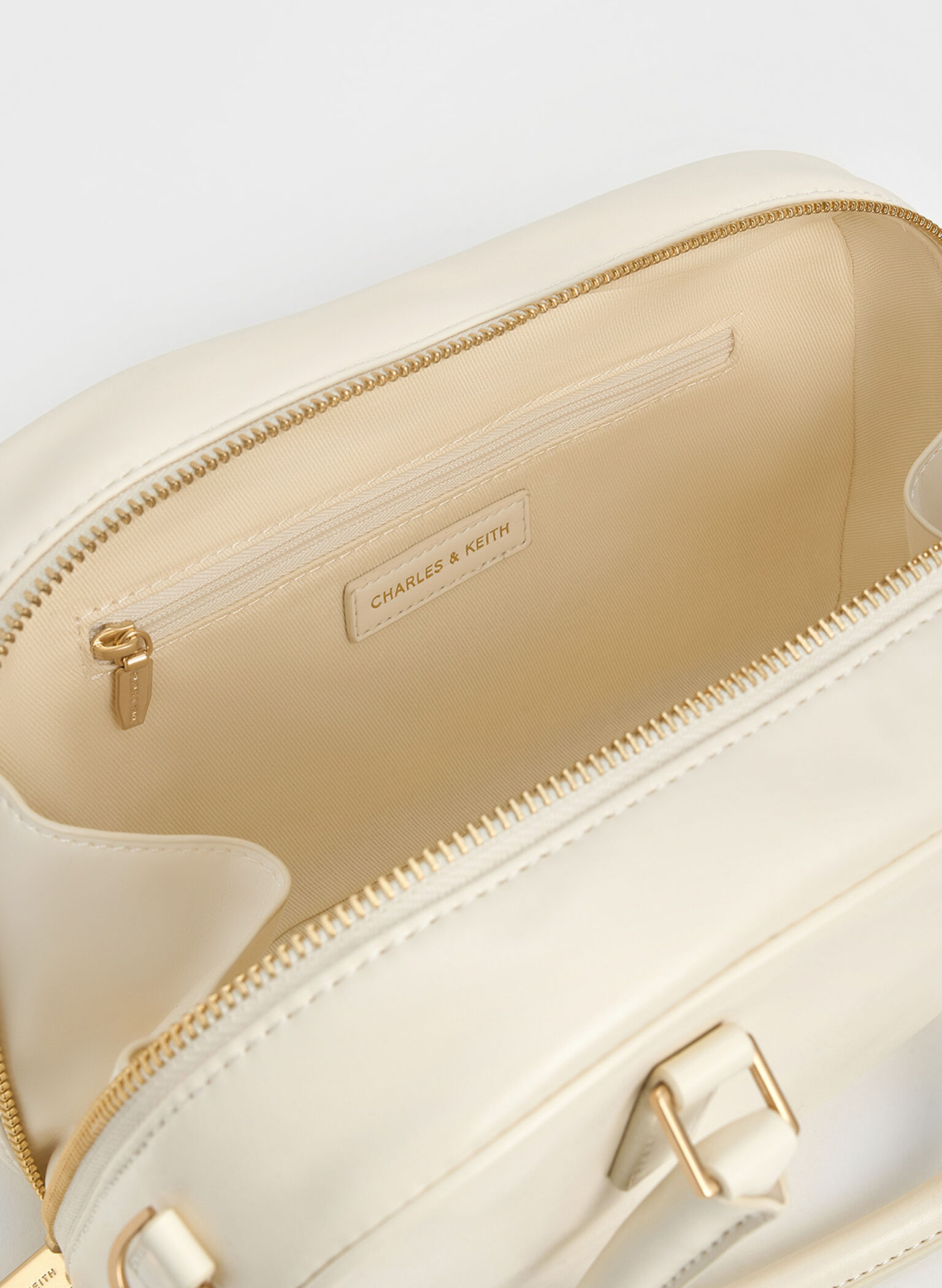 Sianna Bowling Bag, Cream, hi-res