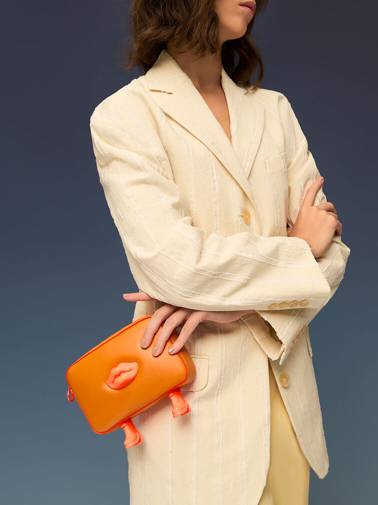 Calliope Crossbody Bag, Orange, hi-res