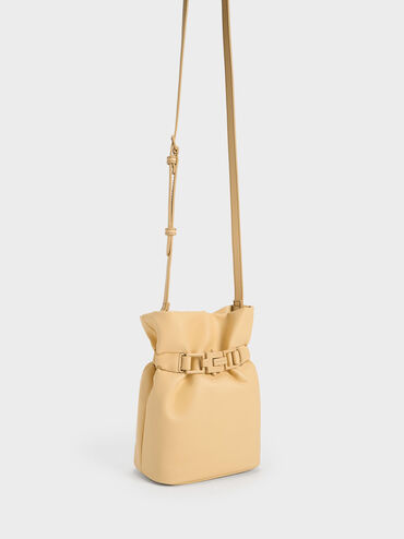 Dua Bucket Bag, Beige, hi-res