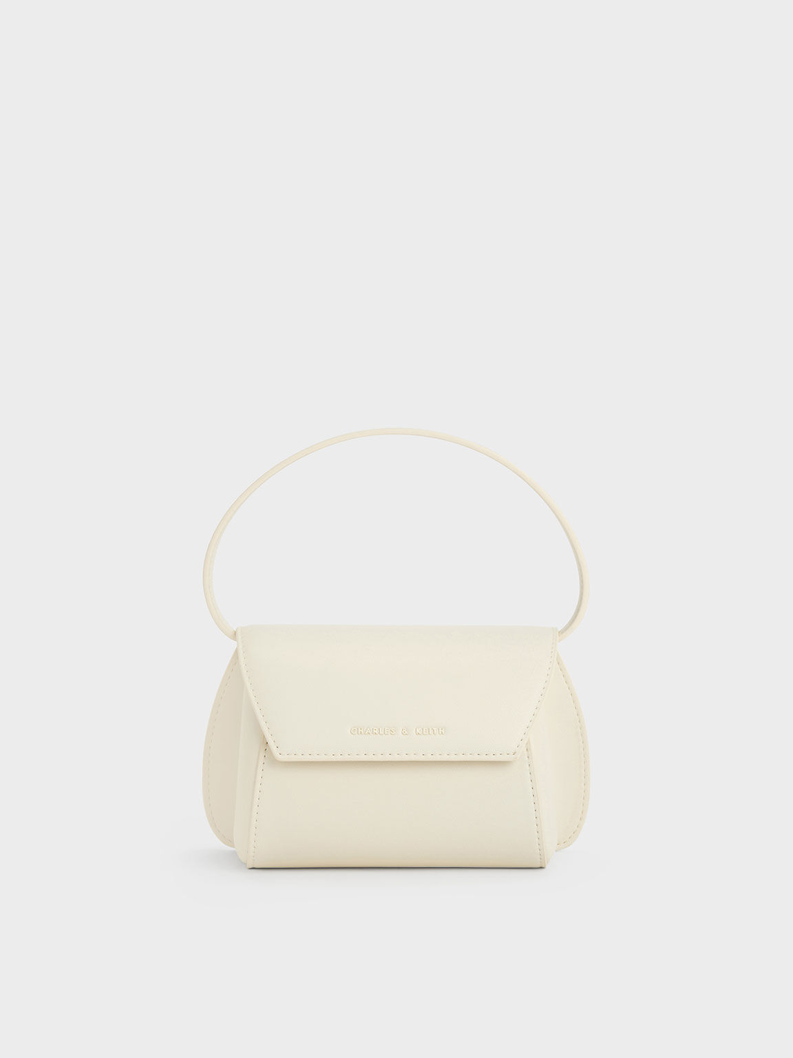 Mini Cassiopeia Front Flap Bag Cream