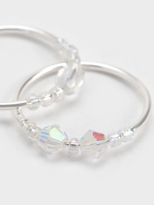 Luxem Beaded Two-Ring Set, Multi, hi-res