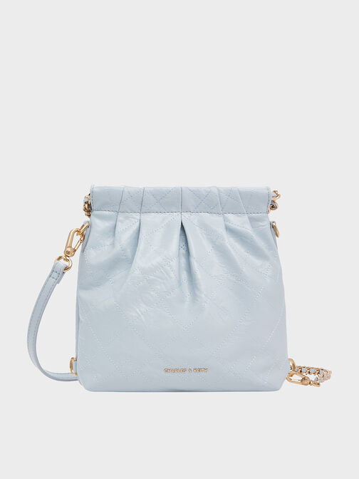 Duo Chain-Handle Two-Way Backpack, Sea Salt Blue, hi-res