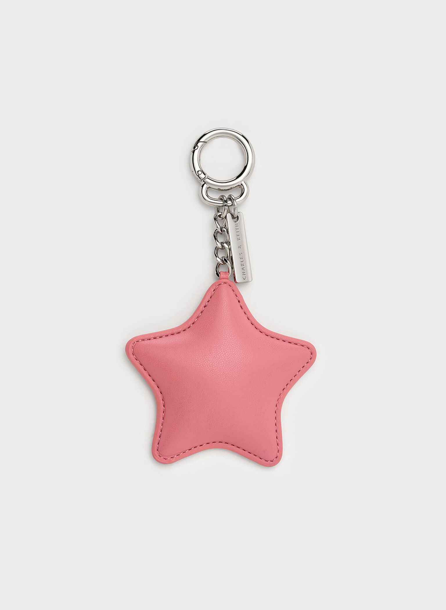 Star Mirror Charm, Pink, hi-res
