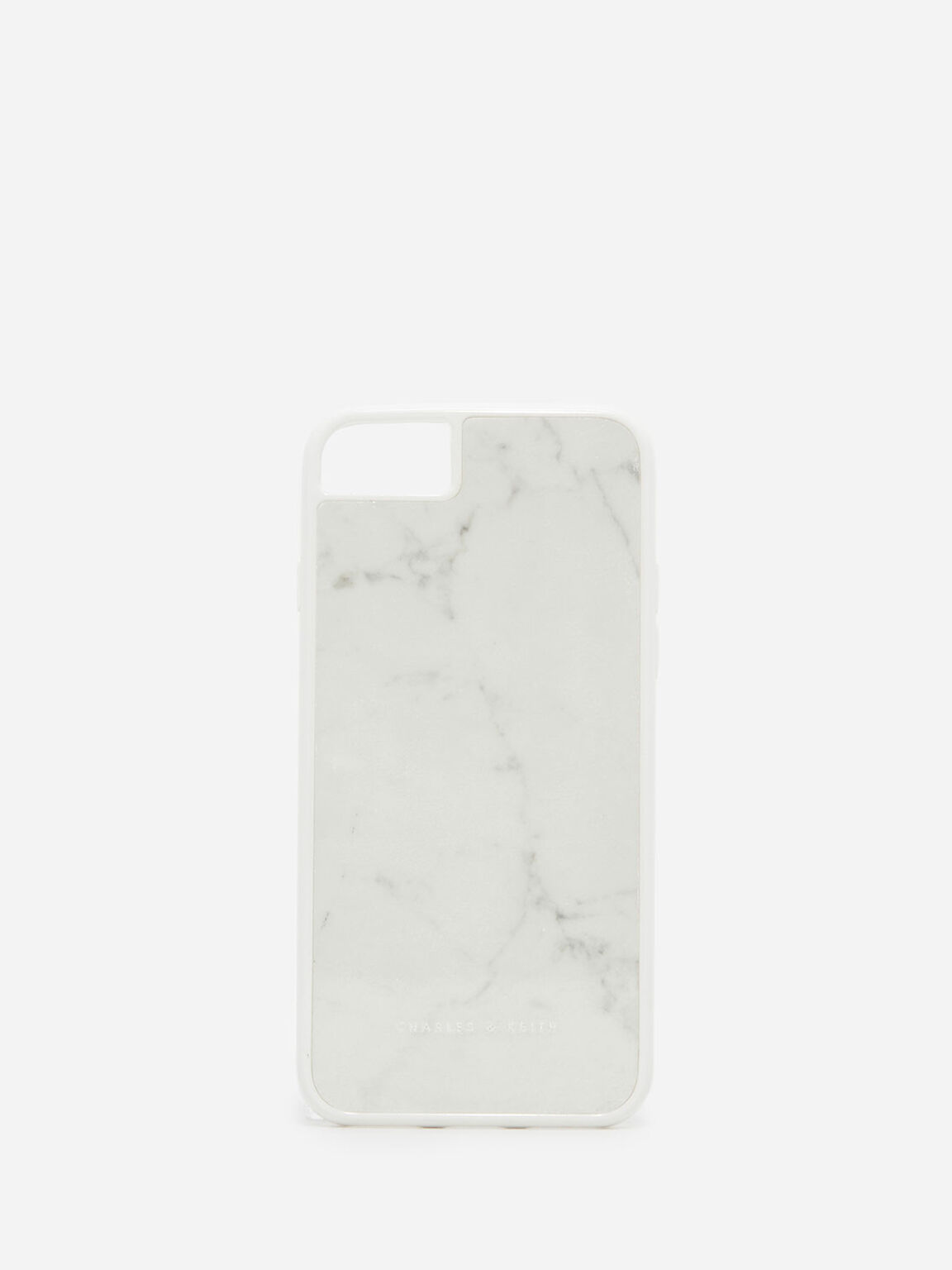 白色iphone 7 8 大理石手機殼 White 配件 Charles Keith Tw