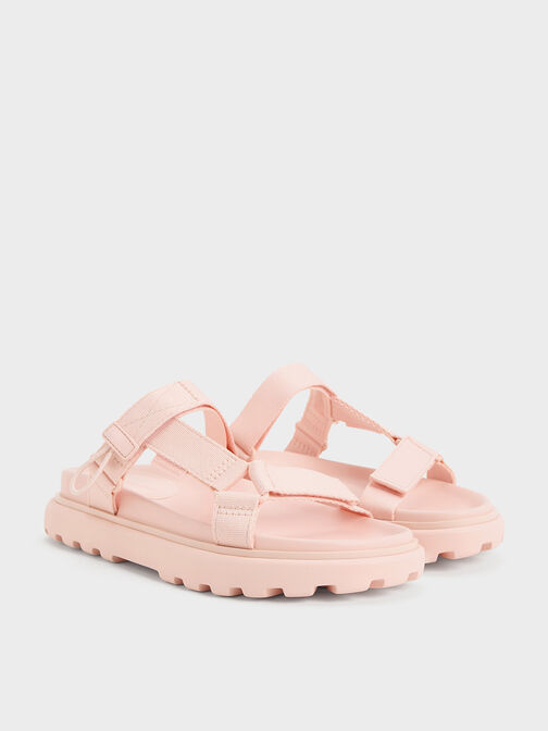 Maisie Sports Sandals, Pink, hi-res