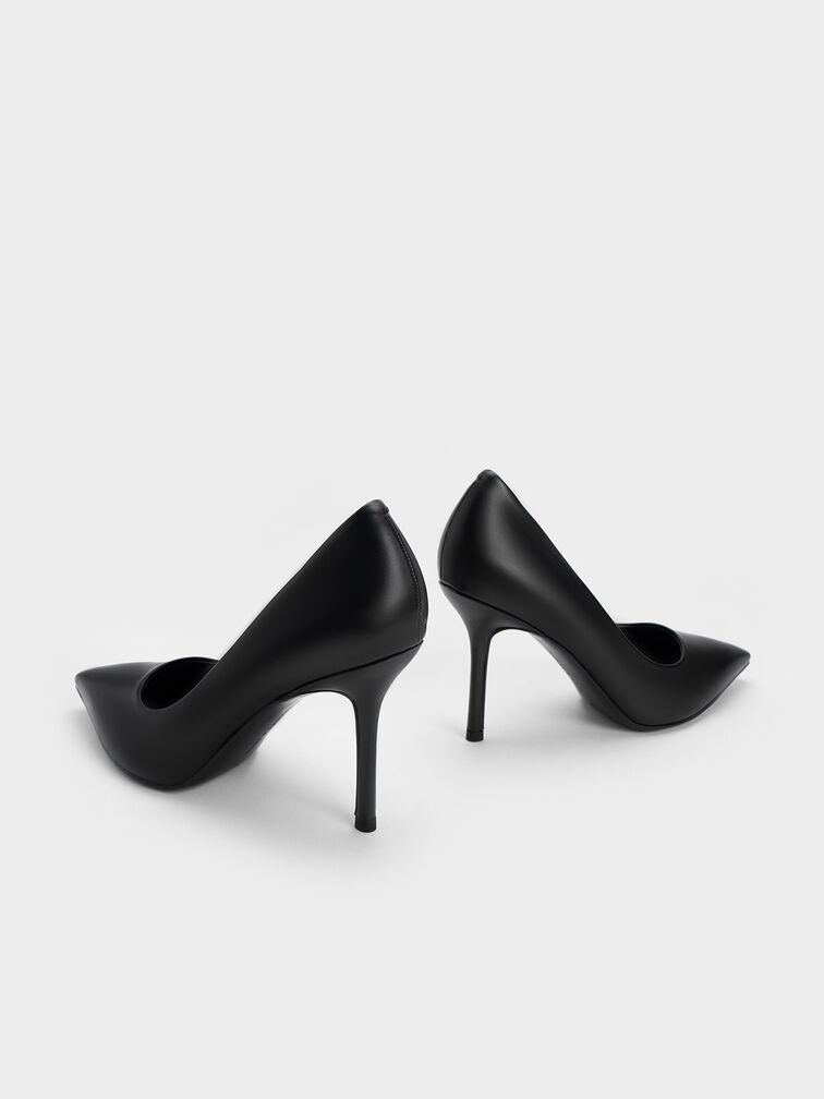 Emmy Stiletto Heel Pumps, Black, hi-res