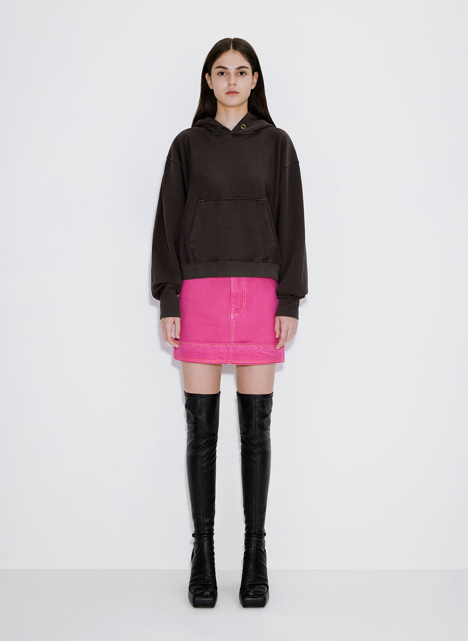 Lucile Thigh-High Boots, Black, hi-res