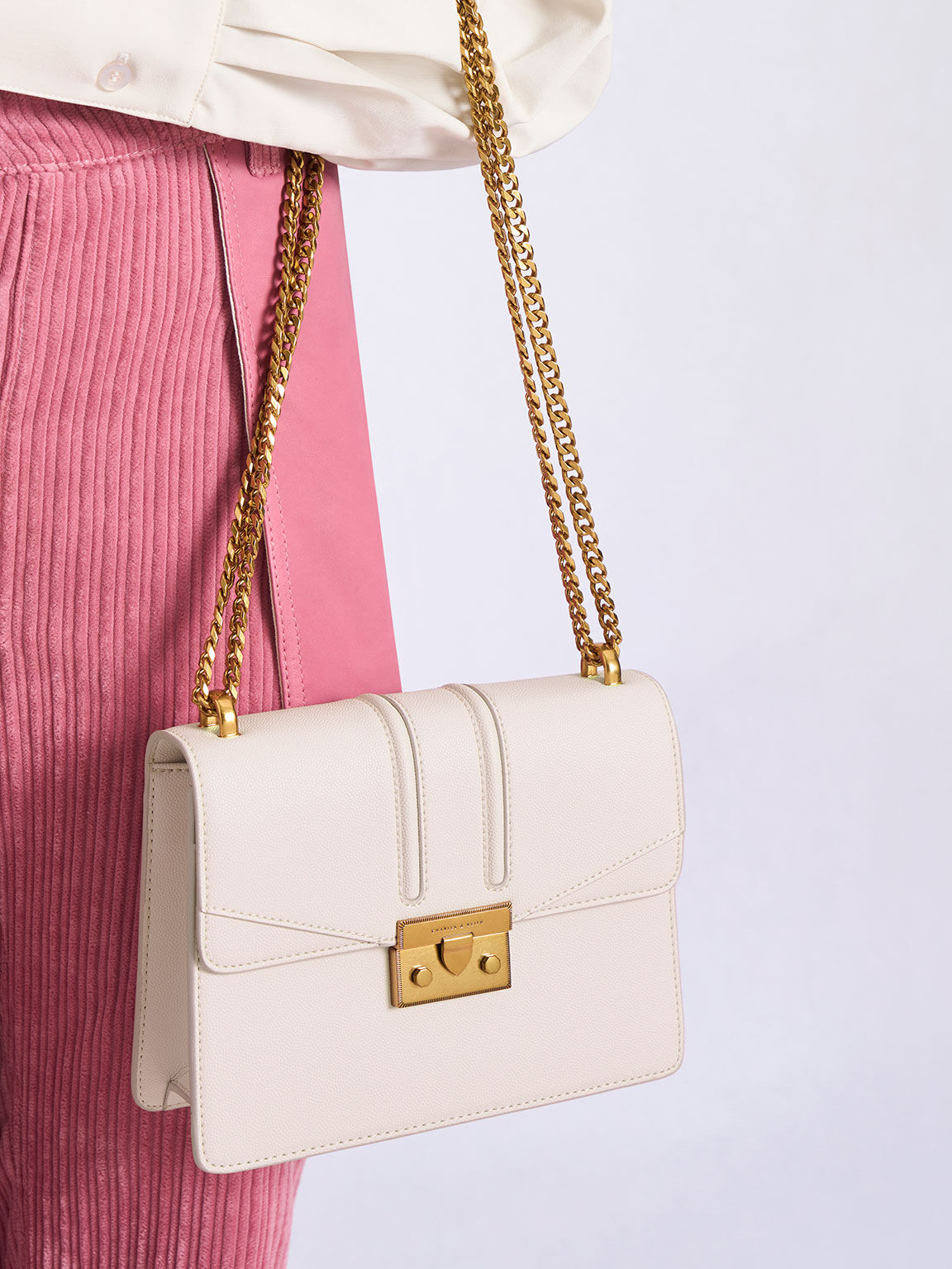 Charles and keith push lock clearance
