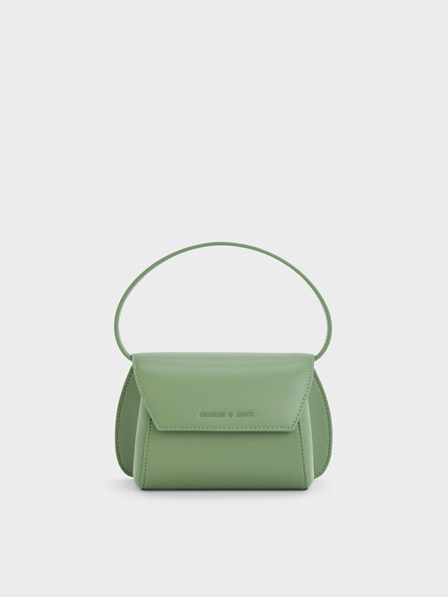 Mini Cassiopeia Front Flap Bag, Green, hi-res
