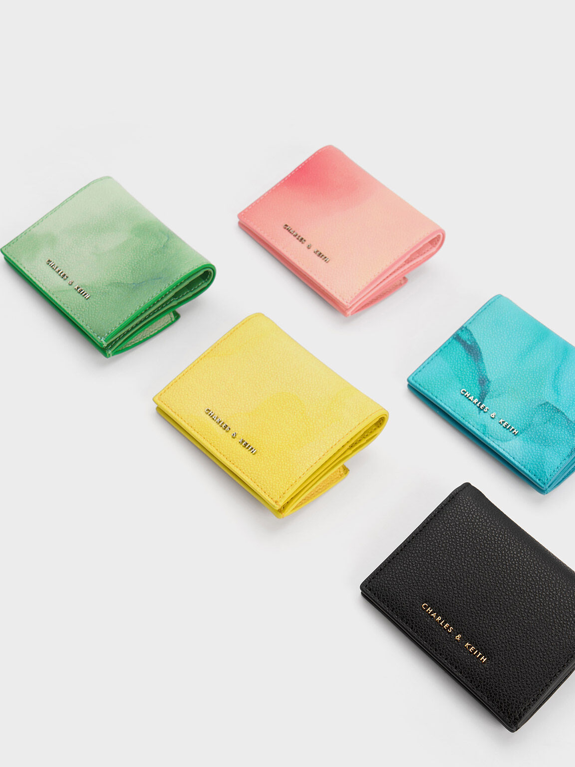 Small Wallet, Black, hi-res