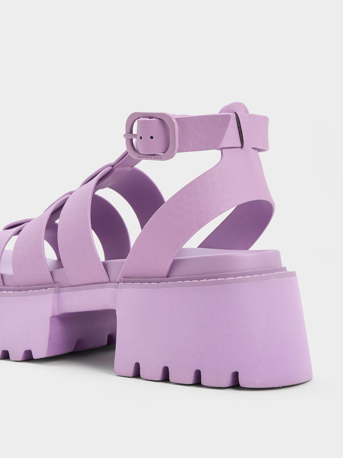Nadine 厚底羅馬涼鞋, 紫丁香色, hi-res