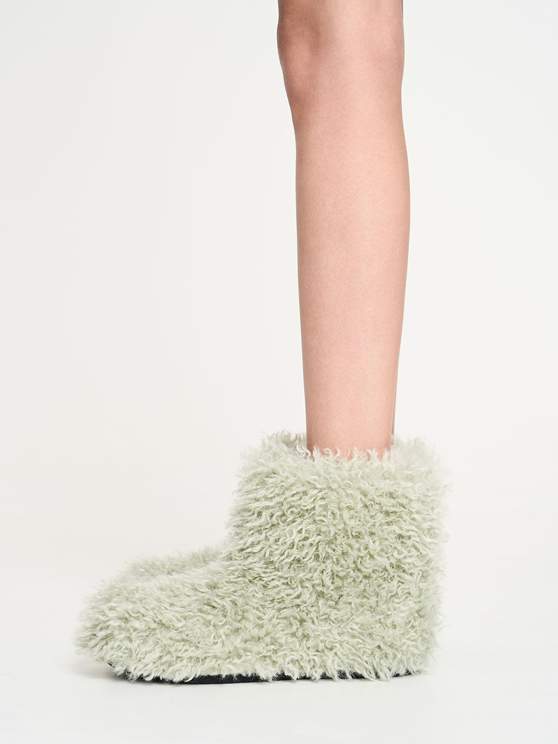 Fur ankle boots cheap