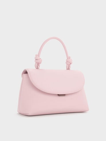 Sac à dos modulable à poignée nouée Sammie, Cotton Candy Pink, hi-res
