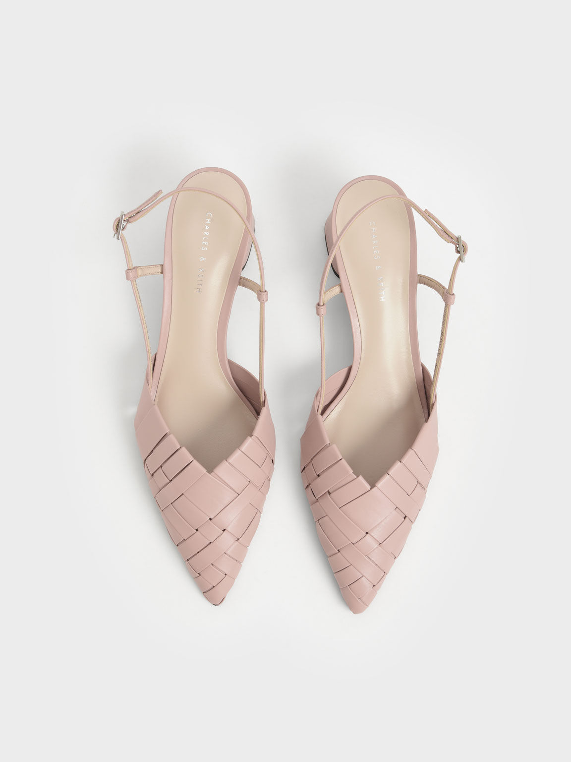 Pale online pink slingbacks