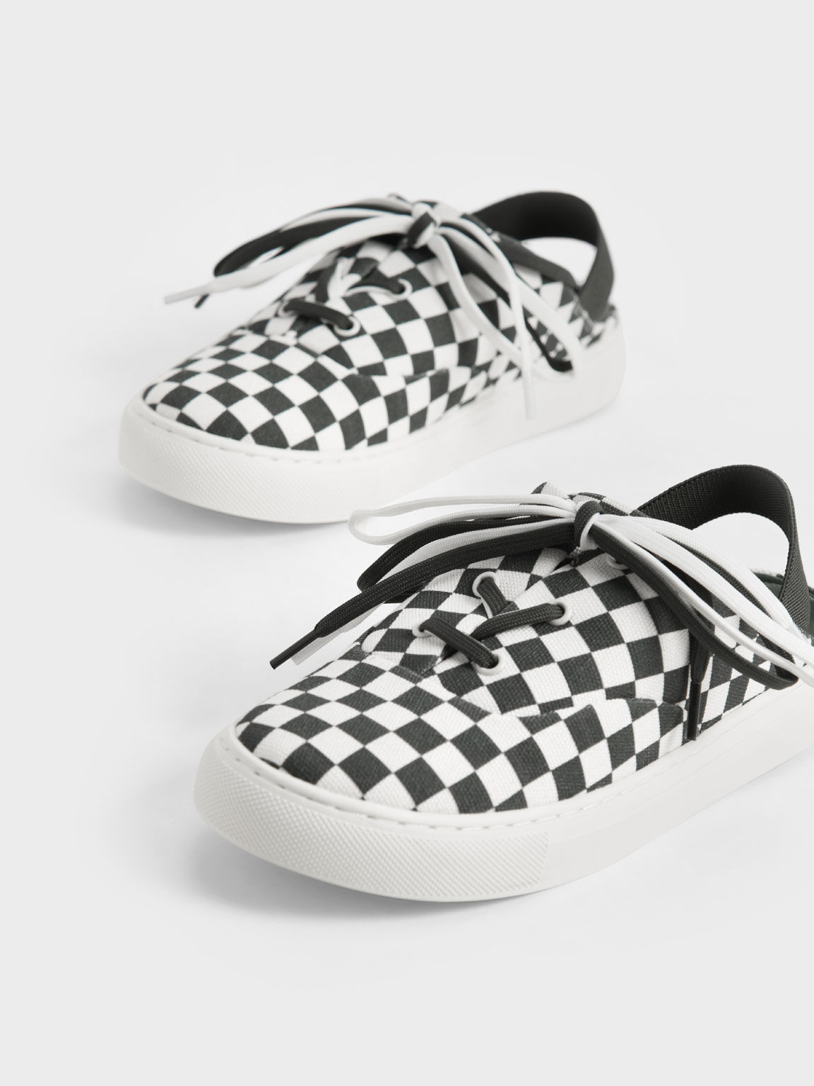 Girls checkered outlet shoes