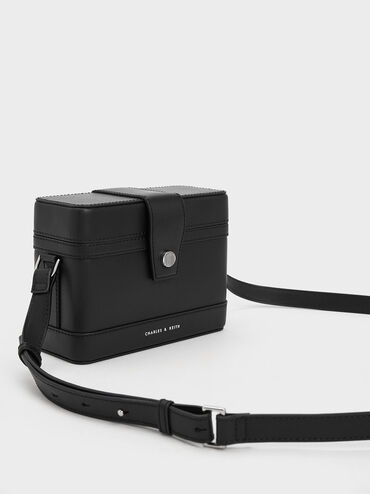 Bronte Boxy Crossbody Bag, Black, hi-res